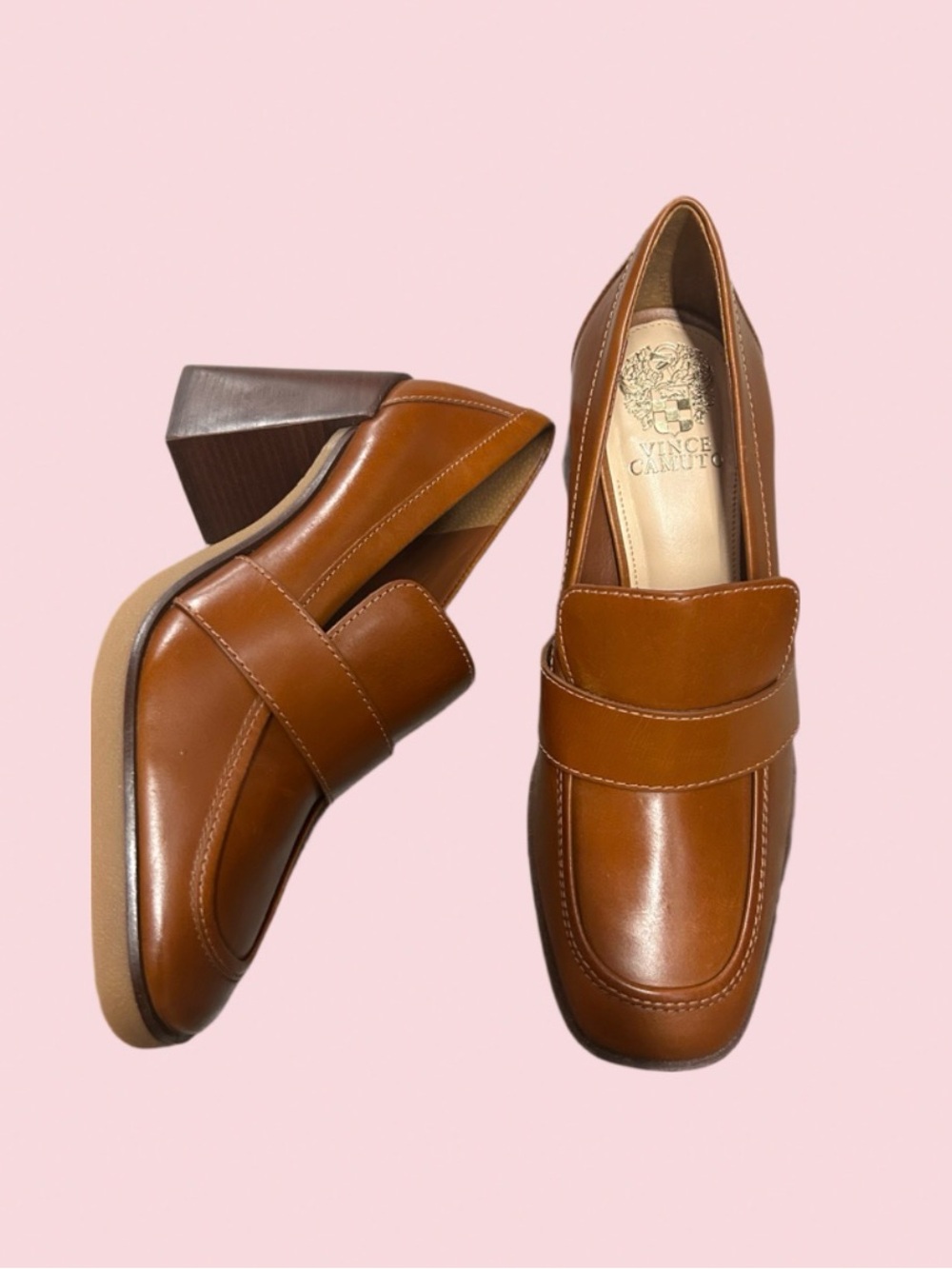 Vince Camuto block heels